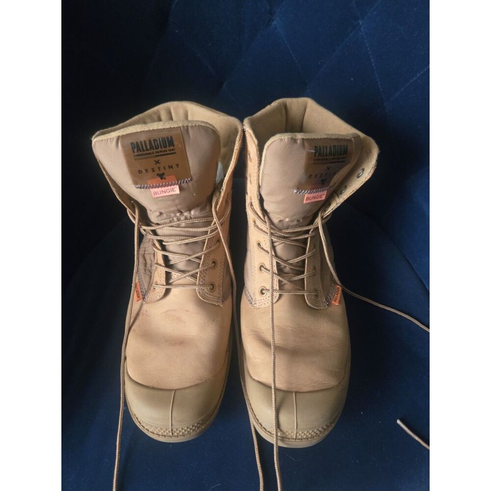 Palladium x Destiny Pampa WPN Bungie 30th Anniversary Boots Dear Brown - Size 9 - Picture 4 of 8